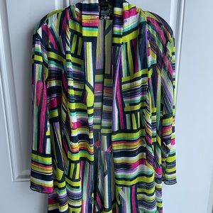 OPEN FRONT CARDIGAN